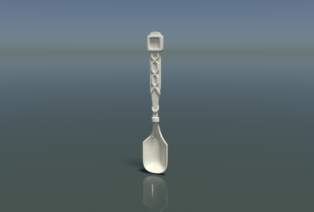 Teaspoon 3D Model