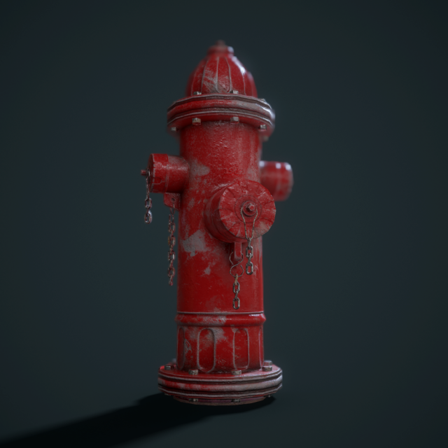 Fire hydrant 3D Model