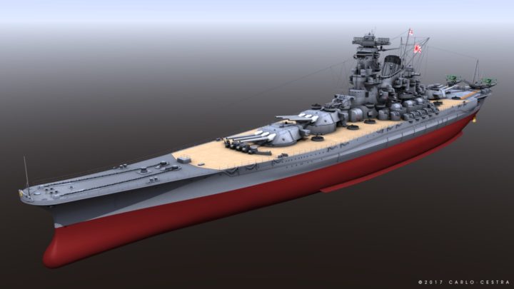 YAMATO no setup  BUNDLE 3D Model