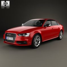 Audi S4 2013 3D Model