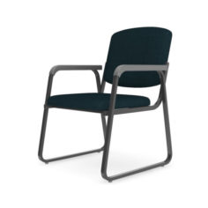 Black Office Chair 3D Model