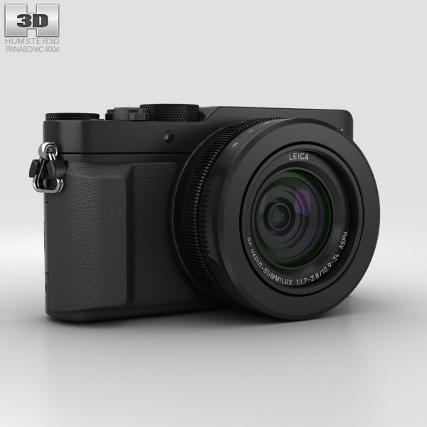 Panasonic Lumix DMC-LX100 Black 3D Model