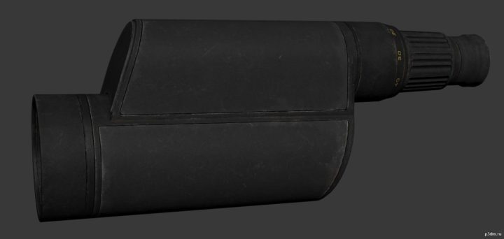 Spotting Scope 3D Model