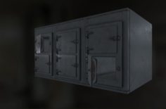 Morgue Freezer 3D Model
