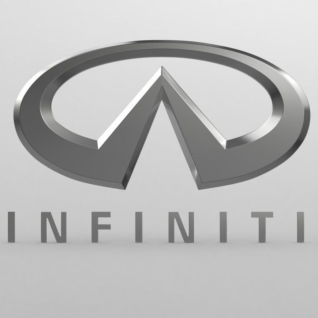 Infiniti logo 3D Model