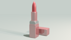 Princess Lipstick 3D Model