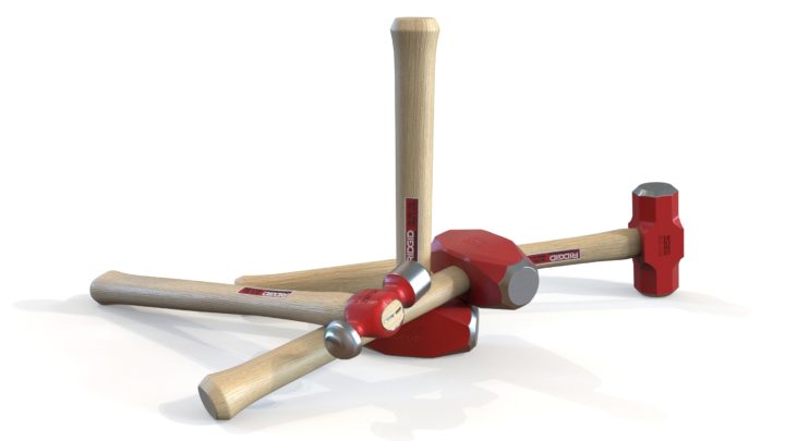 Ridgid hammer kit(3in1) 3D Model