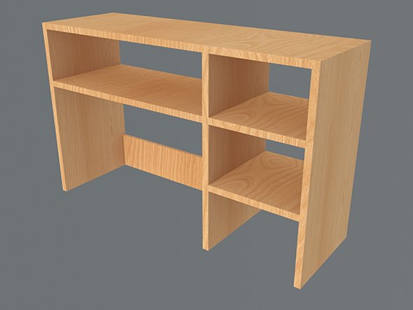 Table shelf 3D Model