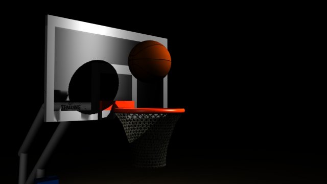 BASKETBALL ANIMATION Free 3D Model