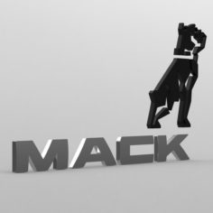 Mack logo 3D Model