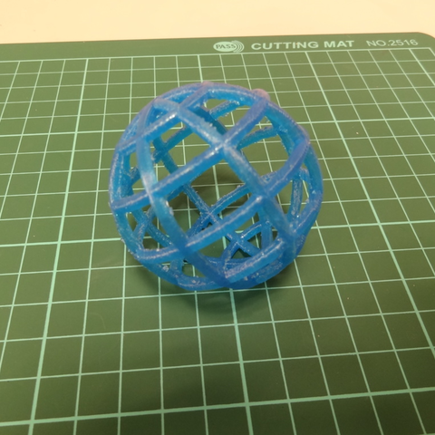 Grid ball 3D Print Model