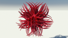 Virus looking creature v4 3D Model