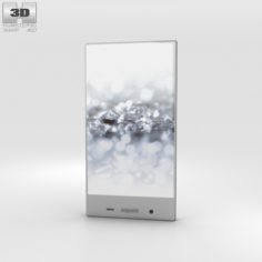 Sharp Aquos Crystal 2 White 3D Model