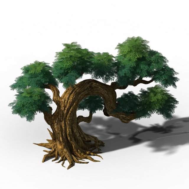 Peach Blossom Island – Plant – Tree 07 3D Model