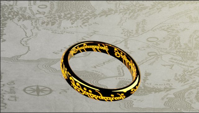 The Ring of Omnipotence 3D Model