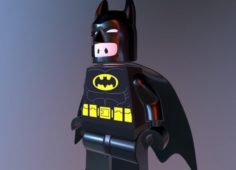 Batman Rig 3D Model