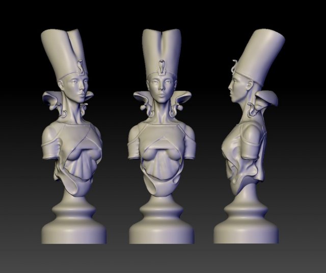 Princess of Egypt 3D Model