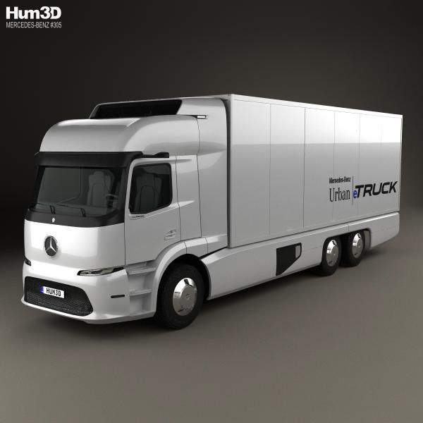 Mercedes-Benz Urban eTruck 2016 3D Model