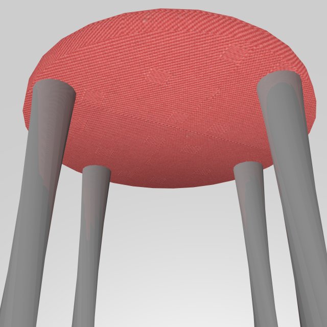 Chair rose 3D Model