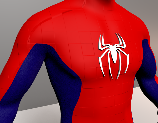 Spiderman High Quality 3D model 3D Model