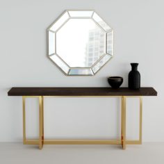 Mirror Console Table 3D Model