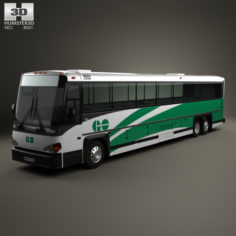 MCI D4500 CT Transit bus 2008 3D Model