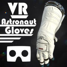 Astronaut VR Hands [Animated/Optimized] 3D Model