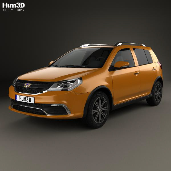 Geely Jingang Cross 2016 3D Model