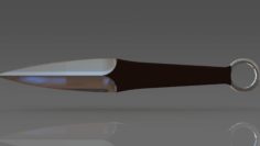Expendable Christmas knife 3D 3D Model