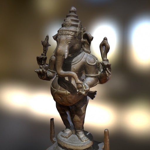 The elephant god Ganesha						 Free 3D Model