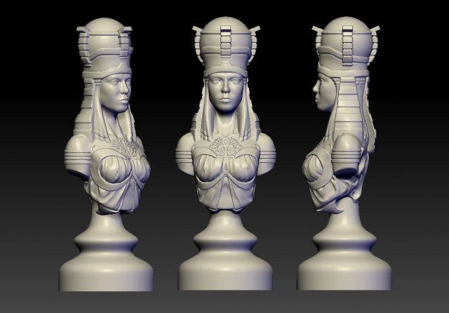 Rook of Egypt 3D Model