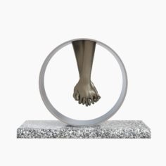 Lorenzo Quinn sculpture “Love, Aluminium” 3D Model