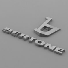 Bertone logo 3D Model
