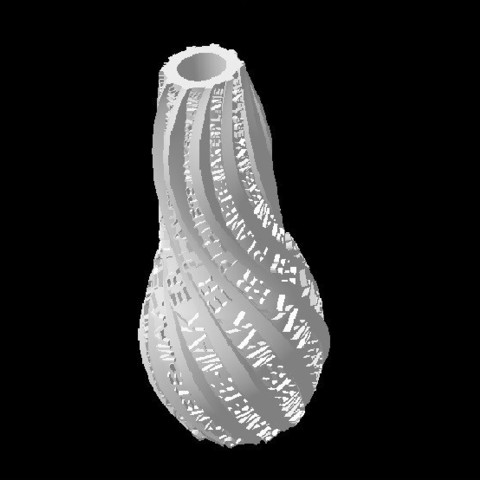 IBARAKEL PLANETE MAKER PERSONALIZABLE VASE 3D Print Model