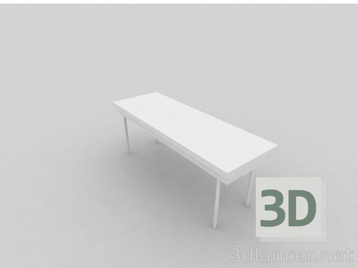 3D-Model 
Main dining table