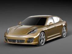 Porsche Panamera GTS 3D Model