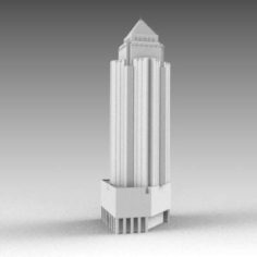 Commercial Tower 3D Model