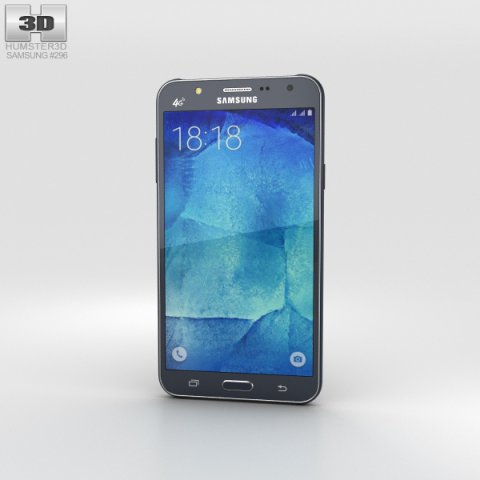 Samsung Galaxy J7 Black 3D Model