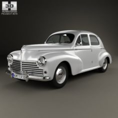 Peugeot 203 1948 3D Model