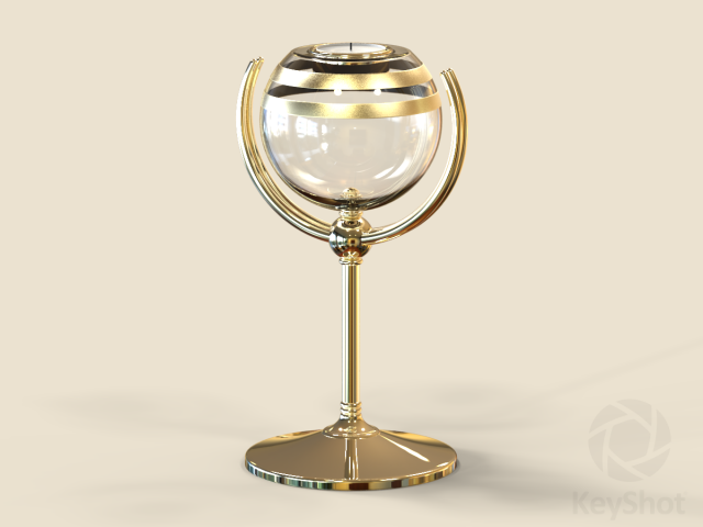 Concept Candle Holder 05 Free 3D Model