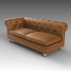 Petite Kensington lounger 3D Model