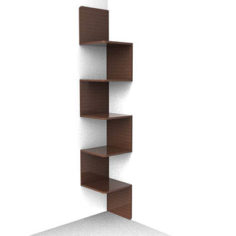 ZigZag corner shelf 3D Model