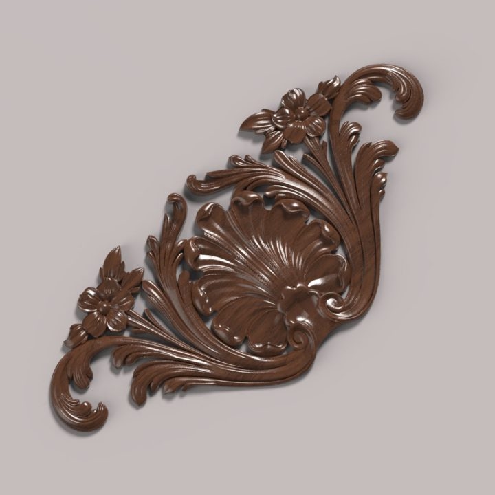 Carved decor_DeG.052 3D Model