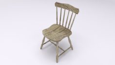 Garden Chair 3D Model