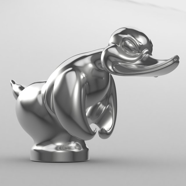 HOOD ORNAMENT Duck 3D Model