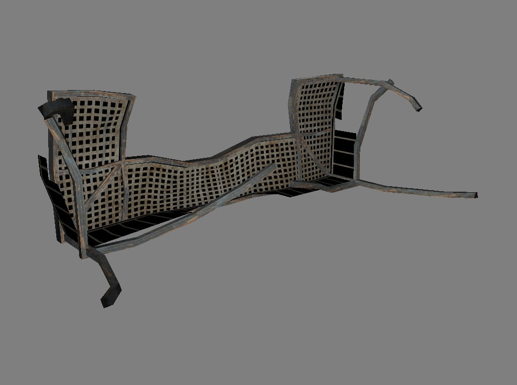 Fire escape 3D Model