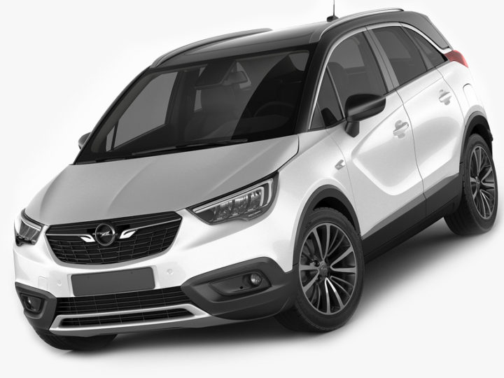 Opel Vauxhall Crossland X 3D Model