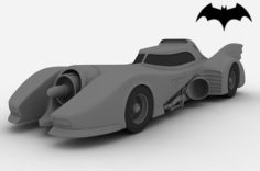 Supercar Batmobile 3D Model