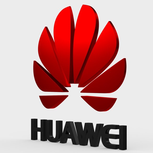 Huawei logo 3D Model