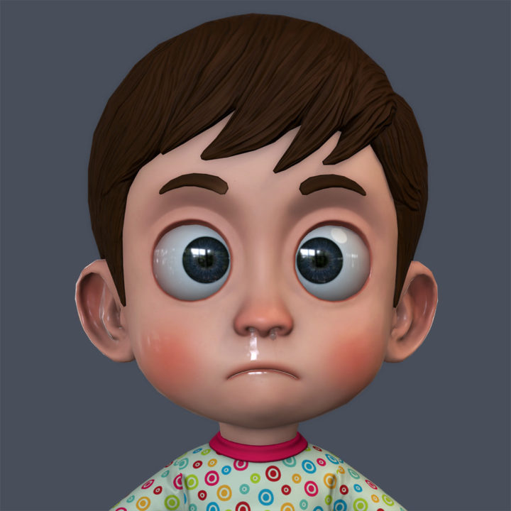 3D TOON_BOY_1_store 3D Model